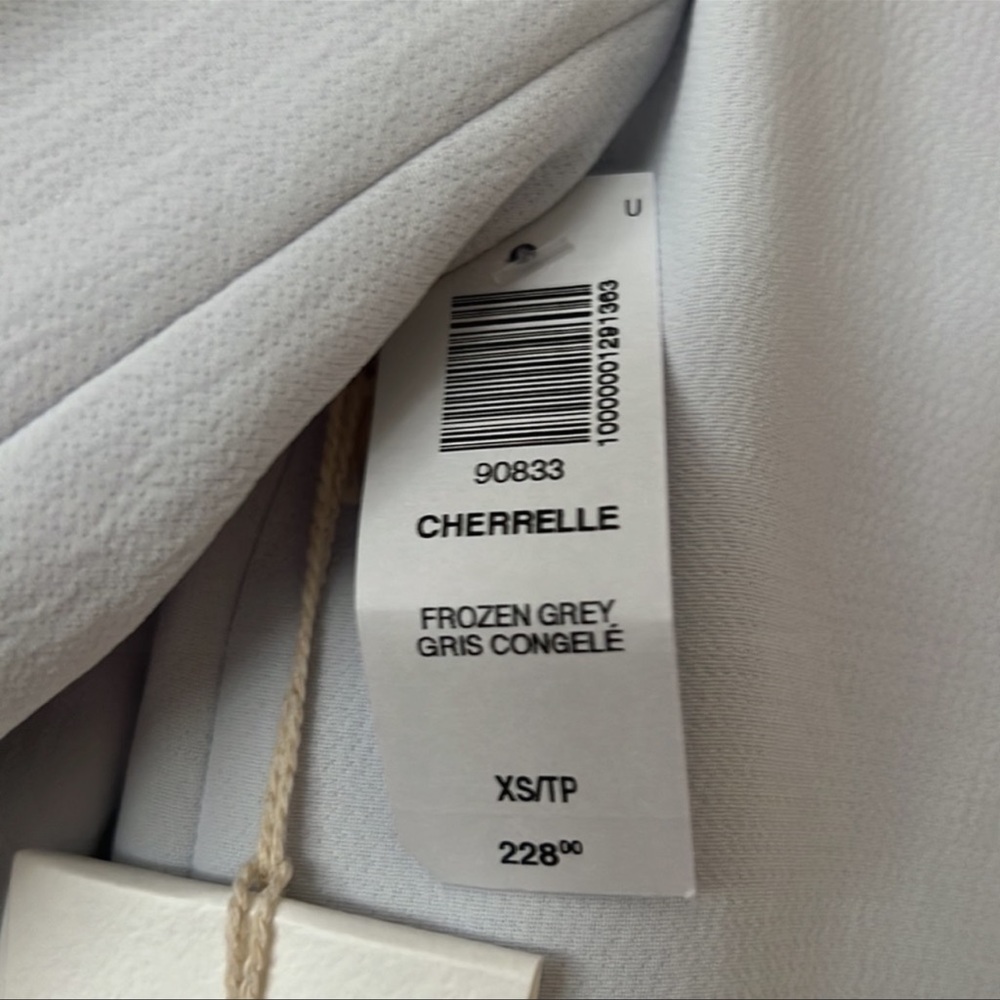 Aritzia Wilfred Cherelle Blazer FROZEN GREY - Picture 3 of 4